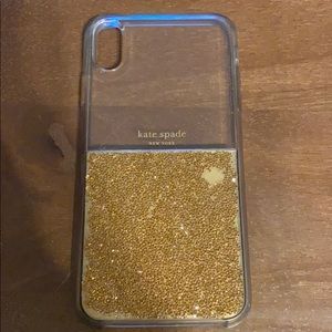Kate Spade gold gemstone case iPhone XS Max